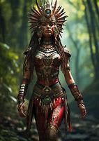 Image result for Aztec Jaguar Warrior Woman