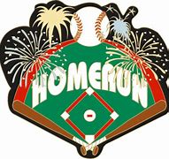 Image result for Cartoon Baseball Home Run Clip Art