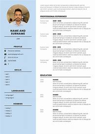 Image result for Free CV Template for Students