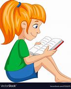 Image result for Girl Reading Book Digital Art