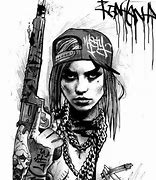 Image result for Thug Gangsta Art