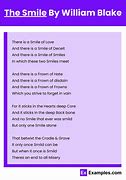 Image result for William Blake Image of the Smile Poem