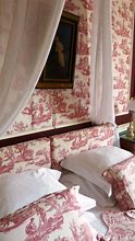 Image result for Red Toile Dishes