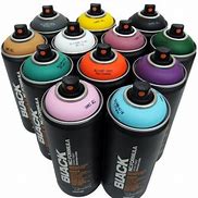 Image result for Montana Black Spray Paint