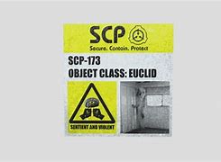 Image result for SCP-173 Label