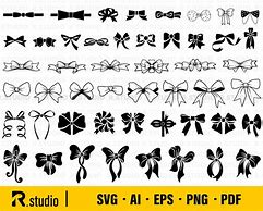 Image result for Girl Bow SVG