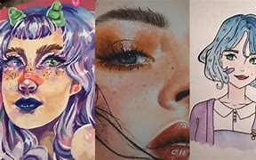 Image result for Art Styles Tik Tok