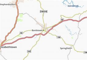 Image result for Bardstown KY 40004 Map