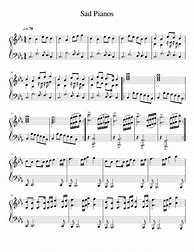 Image result for Sad Music Sheet