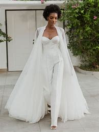 Image result for Winter Wedding Dresses with Capes