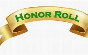 Image result for Honor Roll Plain