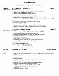 Image result for Home Care Nurse Resume Sample