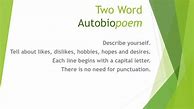 Image result for Autobio Poem