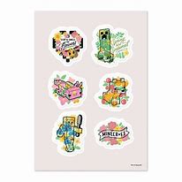 Image result for Minecraft Letter Stickers