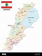 Image result for Map Lebanon Istael