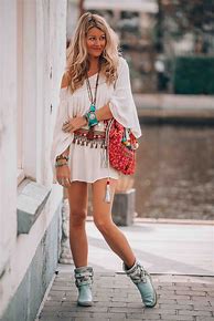 Image result for Bohemian Women's Fashion