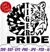 Image result for Tiger Cheer SVG