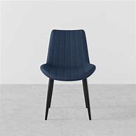 Image result for blue dining room chairs