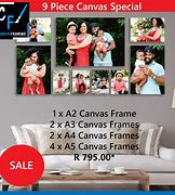 Image result for Photo Frame From 9 Canvas