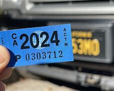 Image result for DMV California Registration Sticker