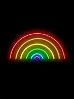 Image result for Neon Rainbow Pfps