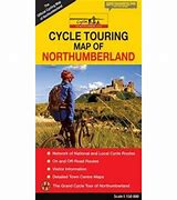 Image result for Cycle Routes Northumberland Map