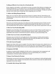 Image result for Short Cover Letter for Proofreader