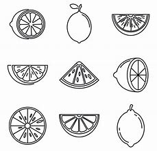 Image result for Lime Clip Art Outline