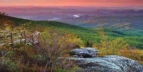 Image result for Blue Ridge Parkway Map with Overlooks