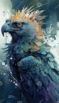 Image result for Hawk Bird Blue Art