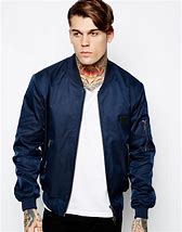 Image result for Jacket Bomber Krem Biru