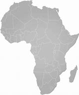 Image result for Clear Map of Africa