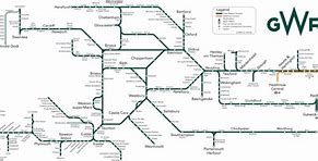 Image result for GWR Railway Map