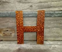 Image result for Metal Letter H