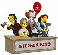 Image result for Stephen King Cartoon