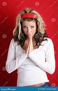 Image result for Woman Saying Please