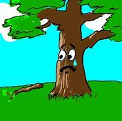 Image result for Sad Tree Person