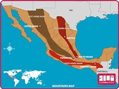 Image result for Sierra Madre Mexico Map