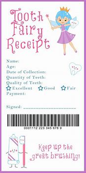 Image result for Free Personalized Tooth Fairy Letters