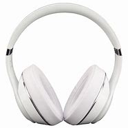 Image result for Black White Headphones Wired Microphone