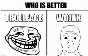 Image result for Wojak Troll Face