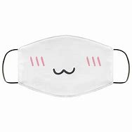 Image result for Kawaii Face Mask Pattern