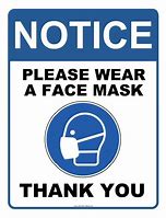 Image result for Free Printable Face Mask Signs