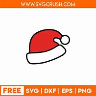 Image result for Santa Hat SVG