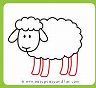 Image result for How to Draw a Lamb