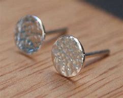 Image result for Silver Stud Earrings