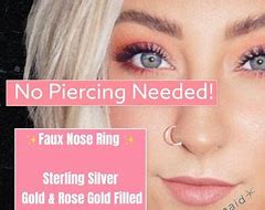 Image result for Faux Nose Ring