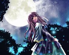 Image result for Cool Anime Moon