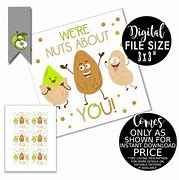 Image result for Nuts About You Printable