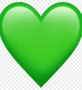 Image result for Green Love Heart Emoji